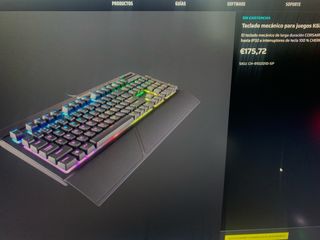 Teclado Mecánico CorsairK68 RGB Gaming NEGOCIABLE
