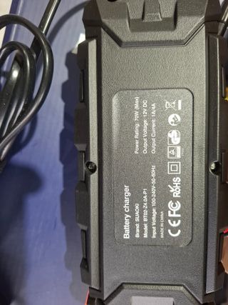 Cargador Batería SUAOKI 4A 12V