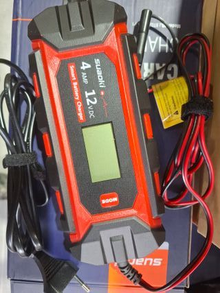 Cargador Batería SUAOKI 4A 12V