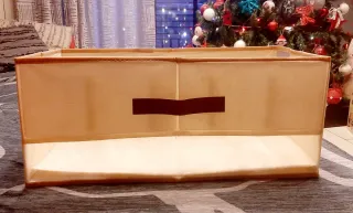 Scatola portaoggetti divisori in tessuto