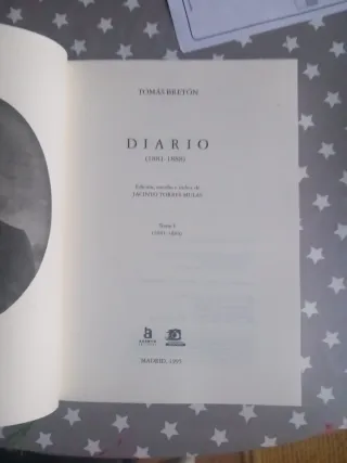 TOMÁS BRETÓN: Diario (1881-1888)