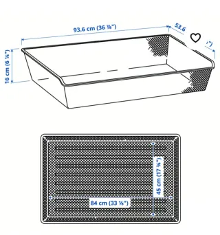 Cajonera Rejilla Ikea