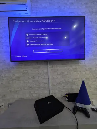PS4 Pro + Mando + Caja + Juegos