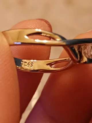 Anello solitario argento con zircone