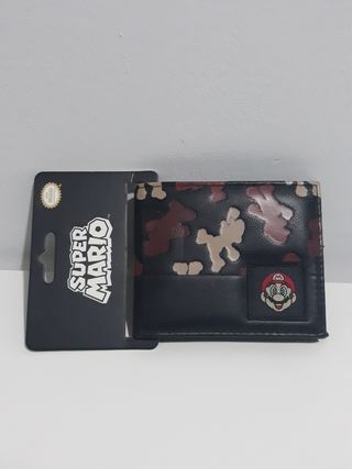Cartera Mario Bros. Nintendo Camuflaje