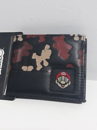 Cartera Mario Bros. Nintendo Camuflaje