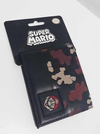 Cartera Mario Bros. Nintendo Camuflaje