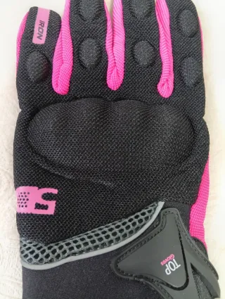 Guantes Suomy Negro/Rosa