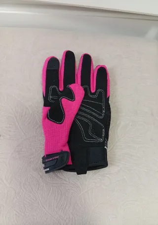 Guantes Suomy Negro/Rosa