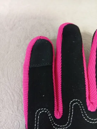 Guantes Suomy Negro/Rosa