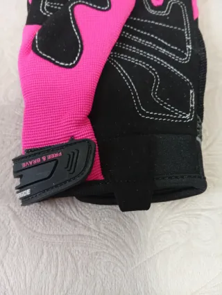 Guantes Suomy Negro/Rosa