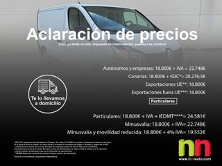 Renault Trafic Furgón L1H1 Blue dCi 96 Kw (130 CV)