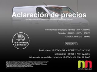 Renault Trafic Furgón L1H1 Blue dCi 96 Kw (130 CV)