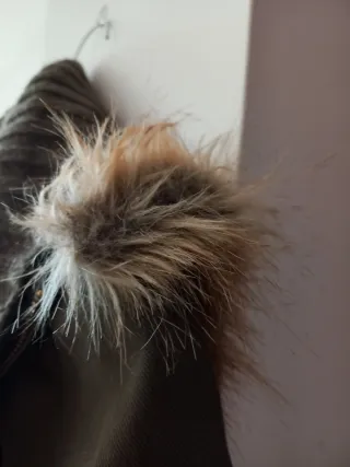 Abrigo de color militar XL