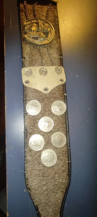 Cintura Gaucho Argentina Vintage Uomo