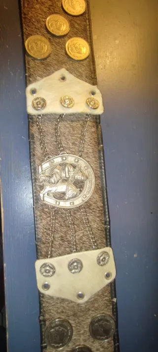 Cintura Gaucho Argentina Vintage Uomo