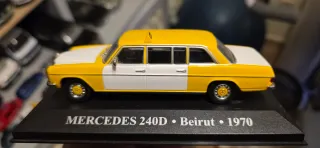 Coleccion coches escala 1 43 Mercedes 240D Beirut