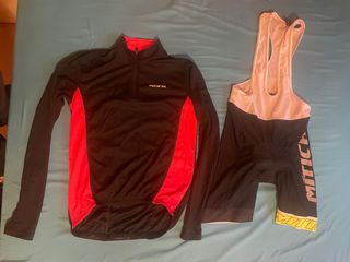 Conjunto Ciclismo Mitical Maillot y Culotte TallaS