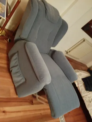 Butaca reclinable tela