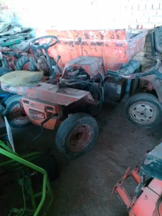 Dumper Hidráulico Naranja