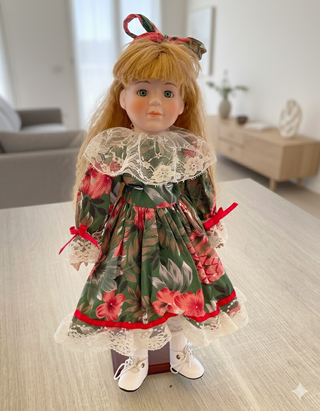 Bambola da Collezione Porcellana Dan 40 cm.