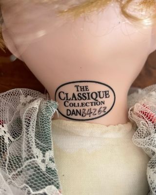 Bambola da Collezione Porcellana Dan 40 cm.