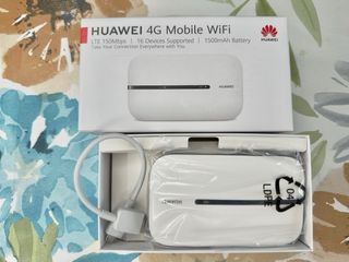 El artículo es un router móvil Huawei 4G