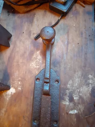 Cerrojo forja antiguo 43cm