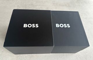 Reloj Hugo Boss Negro y Plateado