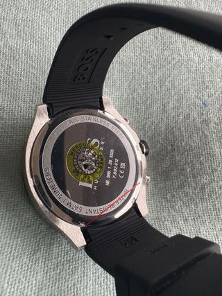 Reloj Hugo Boss Negro y Plateado