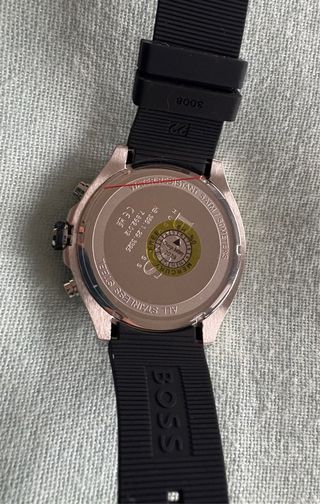 Reloj Hugo Boss Negro y Plateado