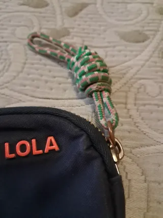 Monedero Bimbo y Lola negro multicolor