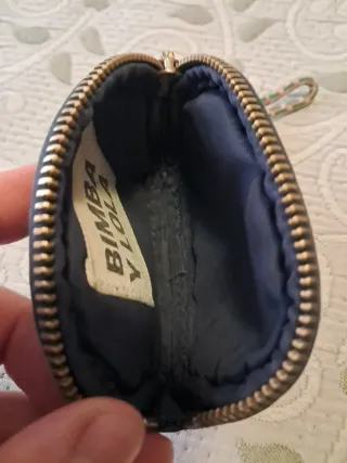 Monedero Bimbo y Lola negro multicolor