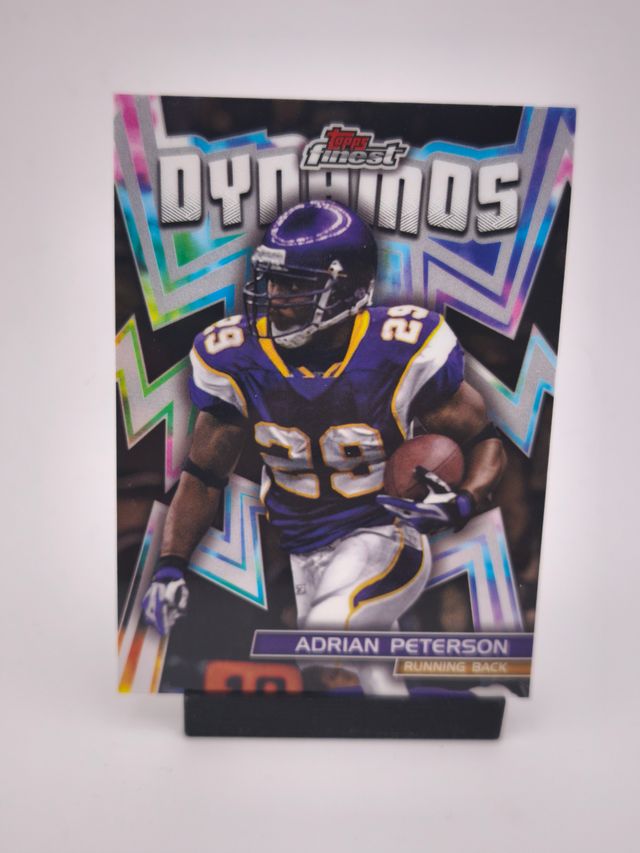 Adrian Peterson DYNAMOS 2024 Topps Finest NFL
