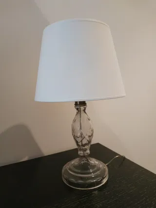 Lámpara Cristal La Granja Transparente