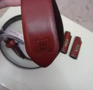 Cintura uomo in pelle con regalo