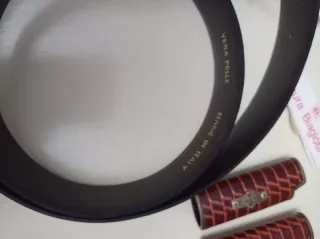 Cintura uomo in pelle con regalo