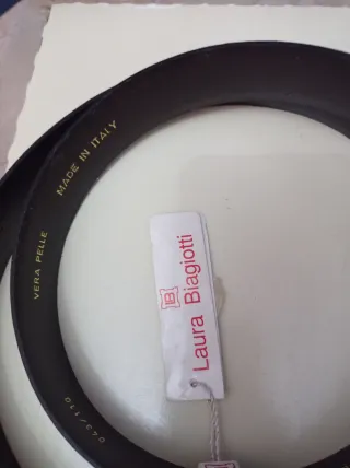 Cintura uomo in pelle con regalo