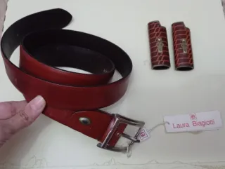 Cintura uomo in pelle con regalo