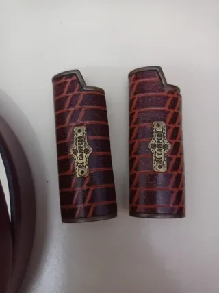 Cintura uomo in pelle con regalo