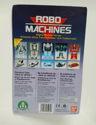 Robo Machines Bandai: auto da corsa 1983