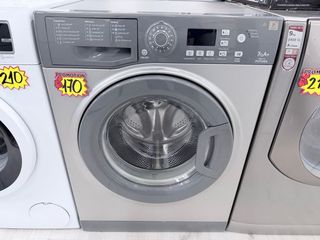 LAVADORA HOTPOINT 7kg 1200rpm A+ INOX. GARANTÍA