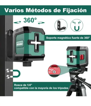 Nivel Láser HYCHIKA Autonivelante 15M