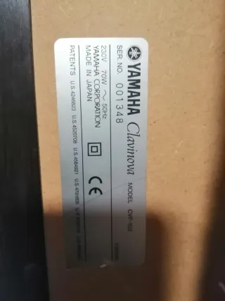 Piano Yamaha Clavinova CVP 103