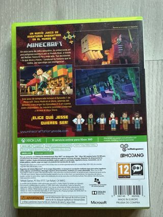 Minecraft Xbox 360 Edizione Spagnola