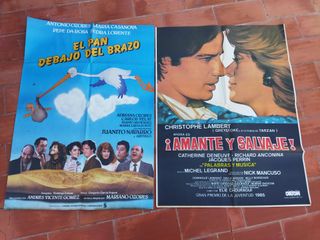Lote 20 Carteles Cine Usados