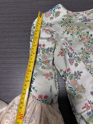 Corpiño fallera niña floral