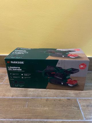 Lijadora de banda Parkside PBSD 600 B1