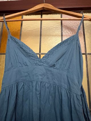 Vestido Zara tirantes azul Talla S