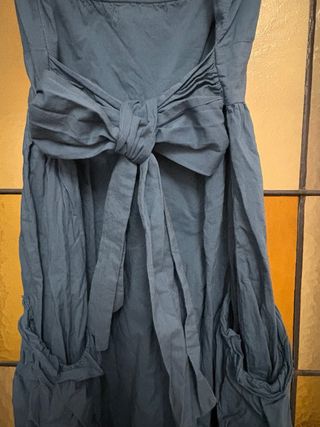 Vestido Zara tirantes azul Talla S